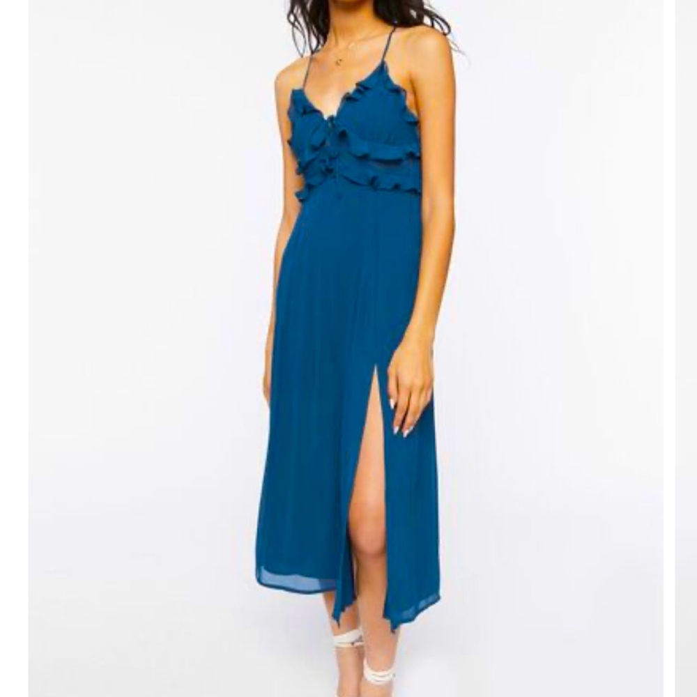 Chiffon Midi Dress